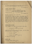 Moe Howard's 32pp. Script Dated May 1942 for the 1943 Stooges Film ''Back From the Front'', Working Title ''A Sailor's Mess'' -- Original Doodles on Cover -- Chipping & Archival Repair, Else Very Good